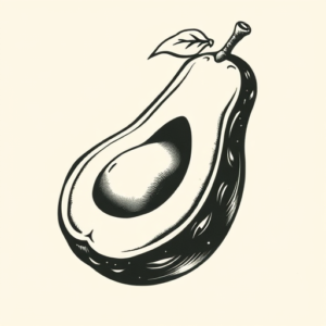 Norse Avocado Tattoo