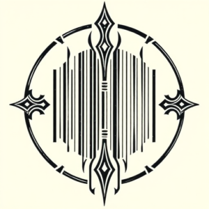 Norse Barcode Tattoo
