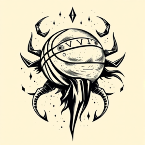 Norse Basketball Tattoo
