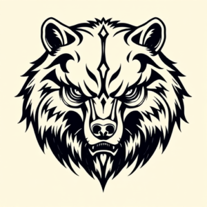 Norse Bear Tattoo