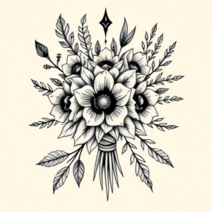 Norse Bouquet Tattoo