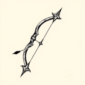 Norse Bow Tattoo