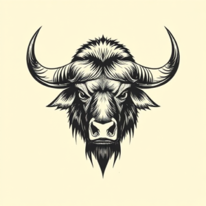 Norse Buffalo Tattoo
