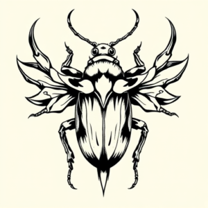 Norse Bug Tattoo