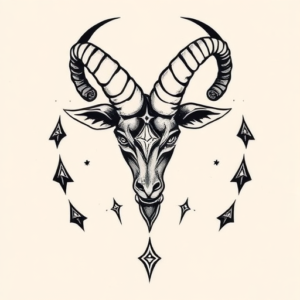 Norse Capricorn Tattoo