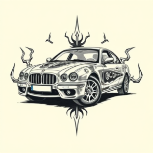 Norse Car Tattoo