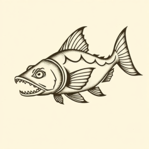 Norse Catfish Tattoo