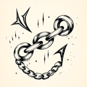 Norse Chain Tattoo