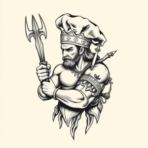 Norse Chef Tattoo