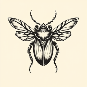 Norse Cicada Tattoo