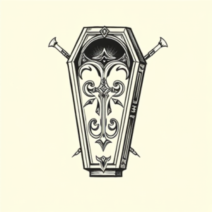 Norse Coffin Tattoo