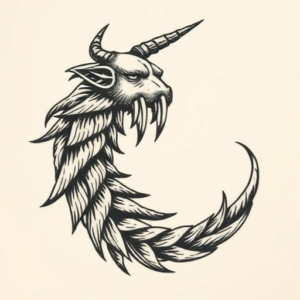 Norse Crochet Tattoo