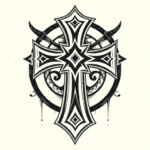Norse Cross Tattoo