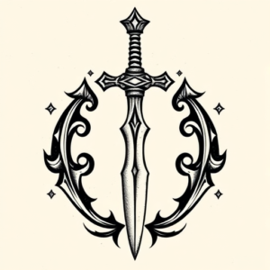 Norse Dagger Tattoo