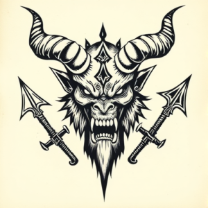 Norse Demon Tattoo