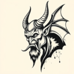 Norse Devil Tattoo