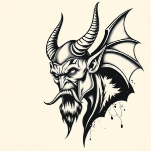 Norse Devil Tattoo