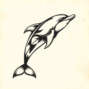 Norse Dolphin Tattoo