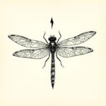 Norse Dragonfly Tattoo