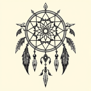 Norse Dreamcatcher Tattoo