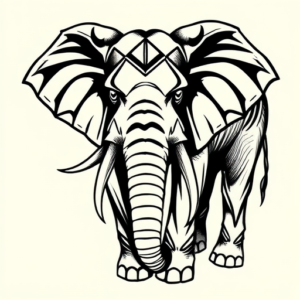 Norse Elephant Tattoo