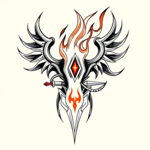 Norse Fire Tattoo