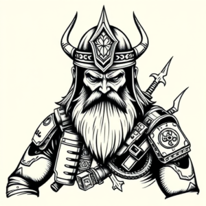 Norse Firefighter Tattoo