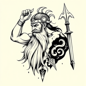 Norse Hercules Tattoo