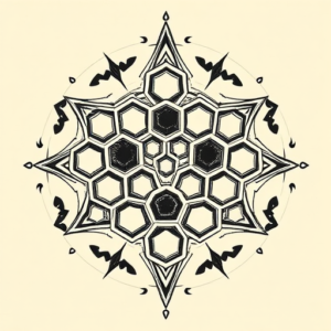 Norse Honeycomb Tattoo