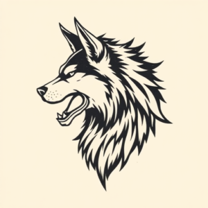 Norse Husky Tattoo
