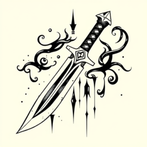 Norse Knife Tattoo