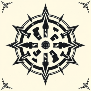 Norse Labyrinth Tattoo