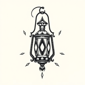 Norse Lantern Tattoo