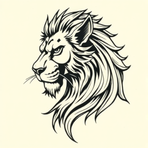 Norse Lioness Tattoo