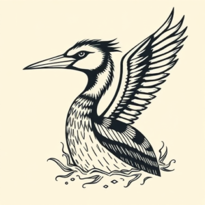Norse Loon Tattoo