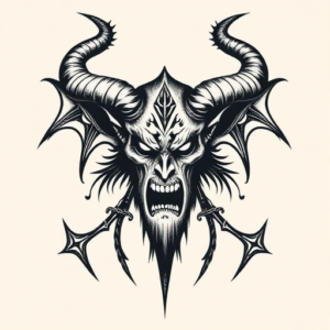 Norse Maleficent Tattoo