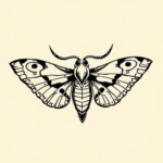 Norse Moth Tattoo