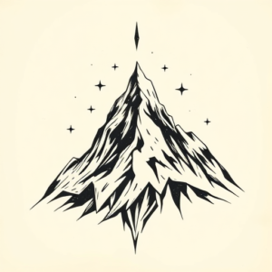 Norse Mountain Tattoo