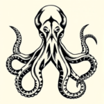 Norse Octopus Tattoo