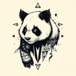 Norse Panda Tattoo