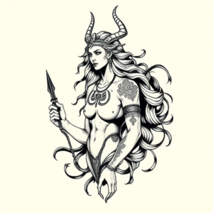 Norse Persephone Tattoo