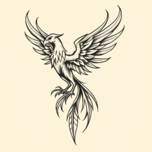 Norse Phoenix Tattoo