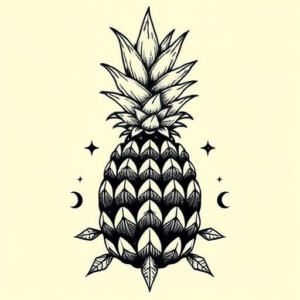 Norse Pineapple Tattoo