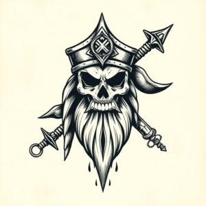 Norse Pirate Tattoo