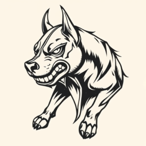 Norse Pitbull Tattoo