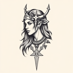 Norse Queen Tattoo