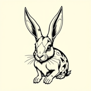Norse Rabbit Tattoo