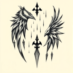 Norse Rain Tattoo