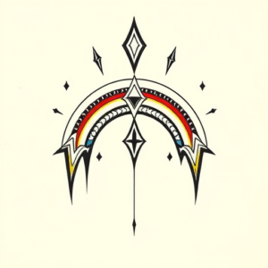 Norse Rainbow Tattoo