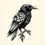 Norse Raven Tattoo